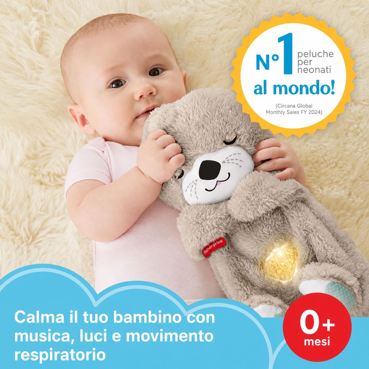 Coccolia™ Il Peluche Respirante che Porta Calma a Casa Tua